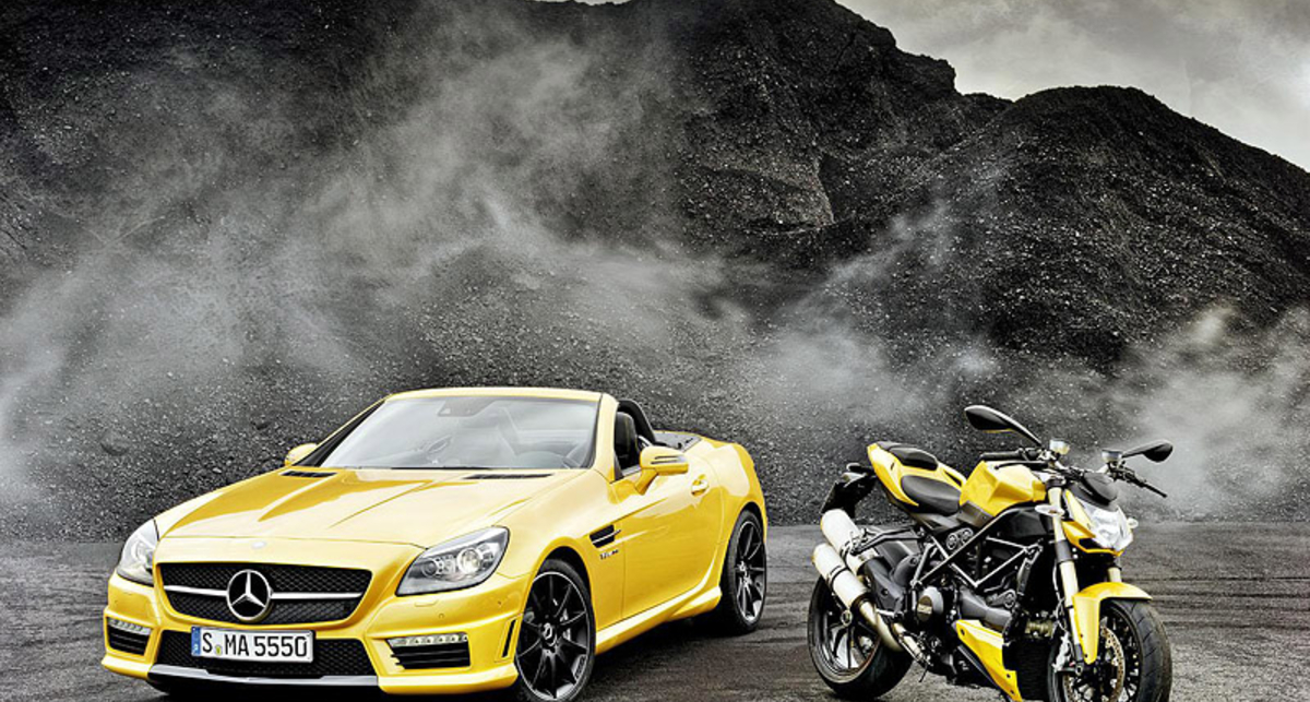 AMG отметил дружбу с Ducati уникальным родстером (фото)