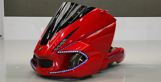 В Токио показали три специфических трайка Kobot  (фото)