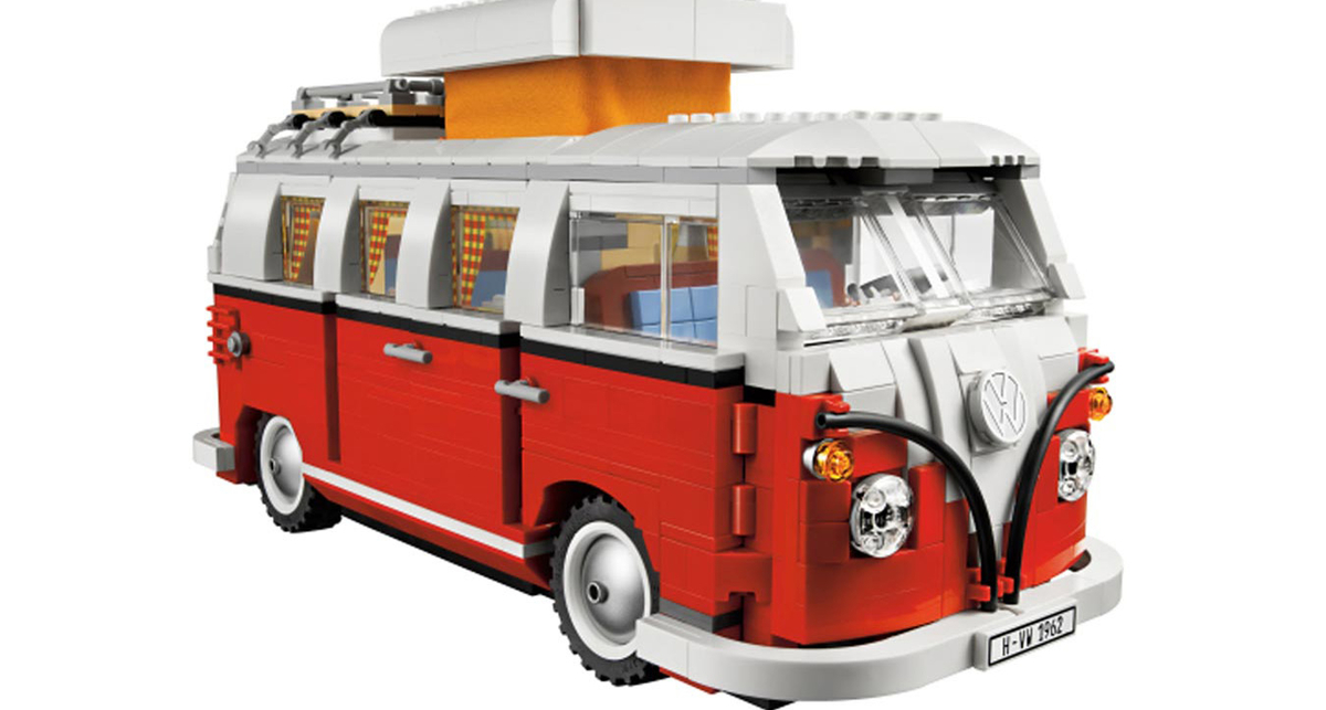 VW T1 Camper выпустили в Lego (фото, видео)