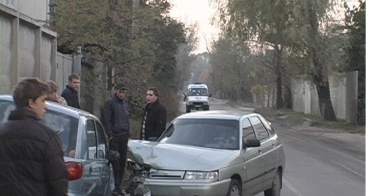 Киевлянка разбила Matiz в день покупки