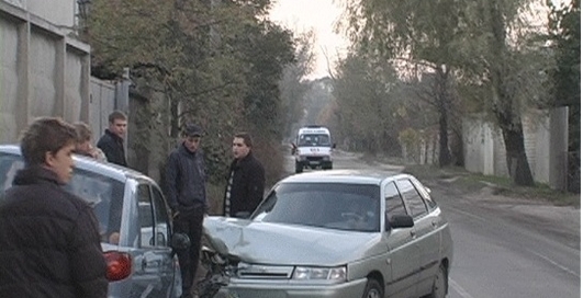 Киевлянка разбила Matiz в день покупки