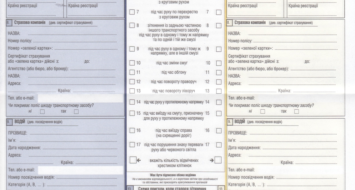 Как правильно оформить ДТП без ГАИ?