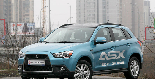 Тест-драйв Mitsubishi ASX: новый формат (видео)