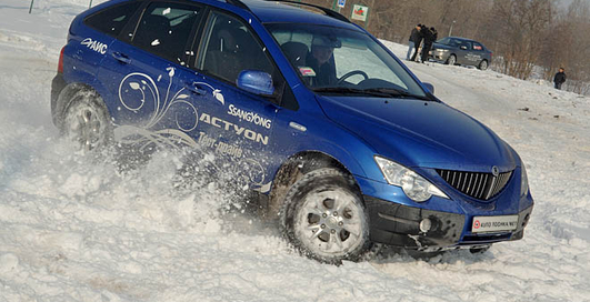 Тест-драйв SsangYong Actyon: серьезные возможности под непритязательной внешностью