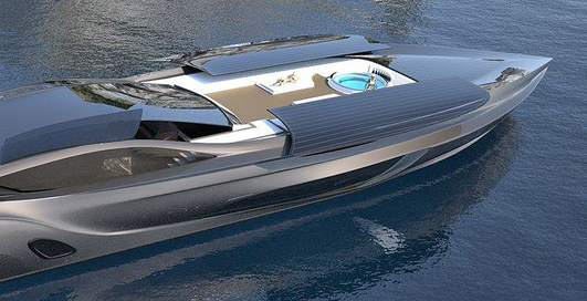 Суперяхту предлагают в комплекте с суперкаром (фото)