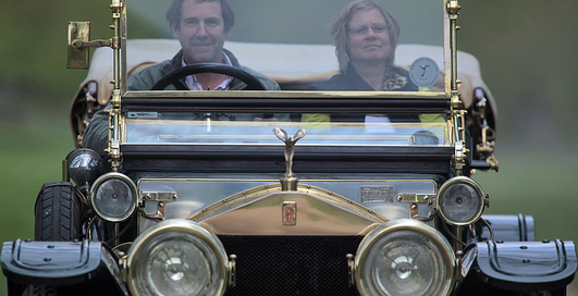 В Англии собрались винтажные Rolls-Royce (фото)