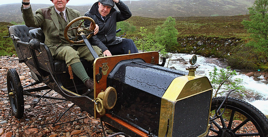 100-летние Ford штурмуют самую высокую точку Британии (фото)