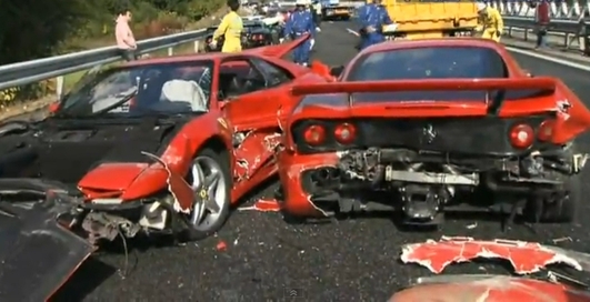 Самую дорогую аварию оценили в $4 млн. (фото)