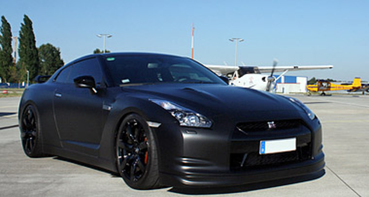 Nissan GT-R получил черный окрас и 580 л.с. мощности