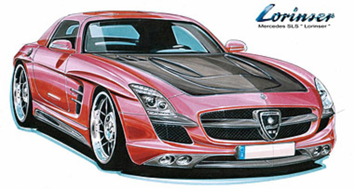 Mercedes-Benz SLS AMG заинтересовал тюнеров