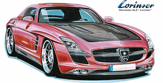 Mercedes-Benz SLS AMG заинтересовал тюнеров