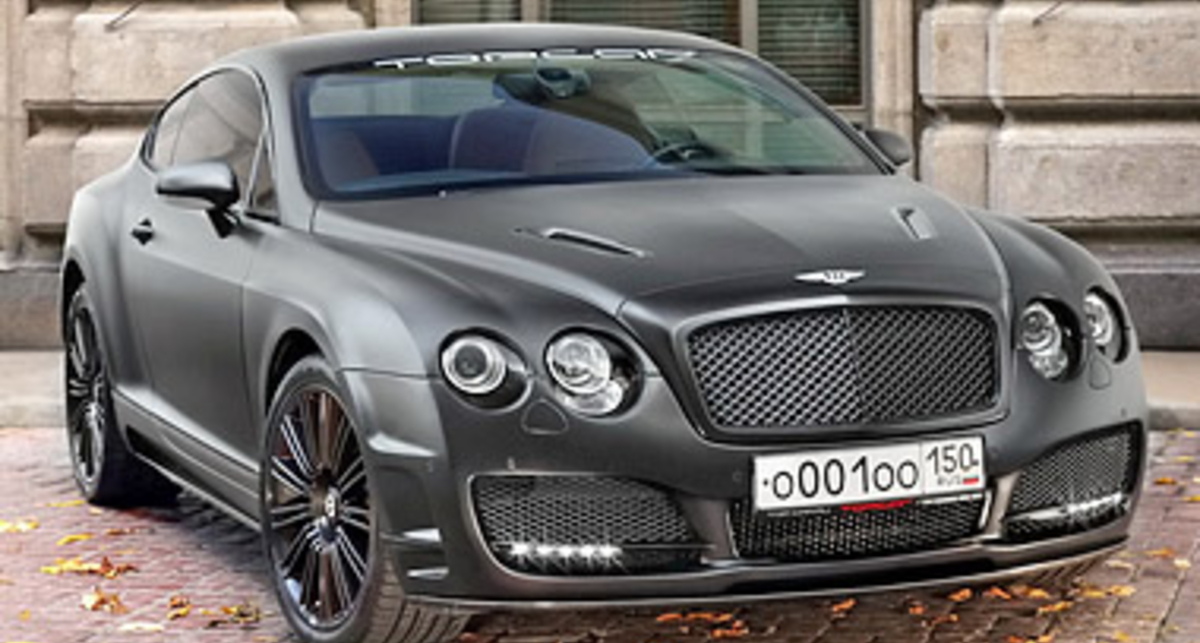 Россияне взялись за Bentley Continental GT