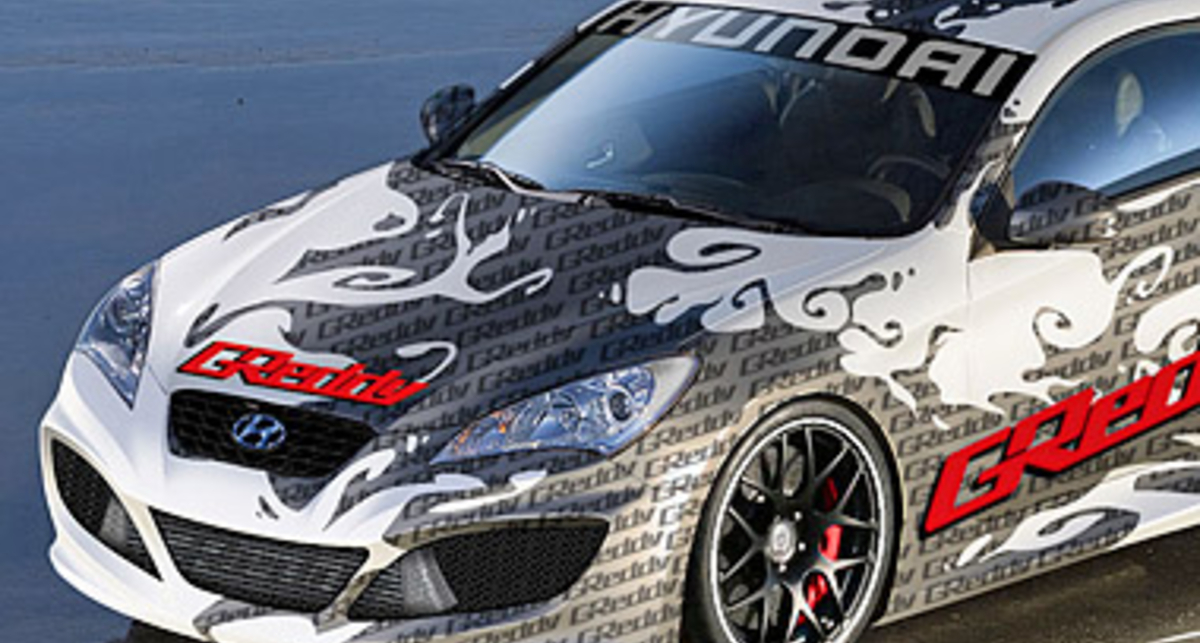 На SEMA-2009 представят 350-сильное купе Hyundai Genesis