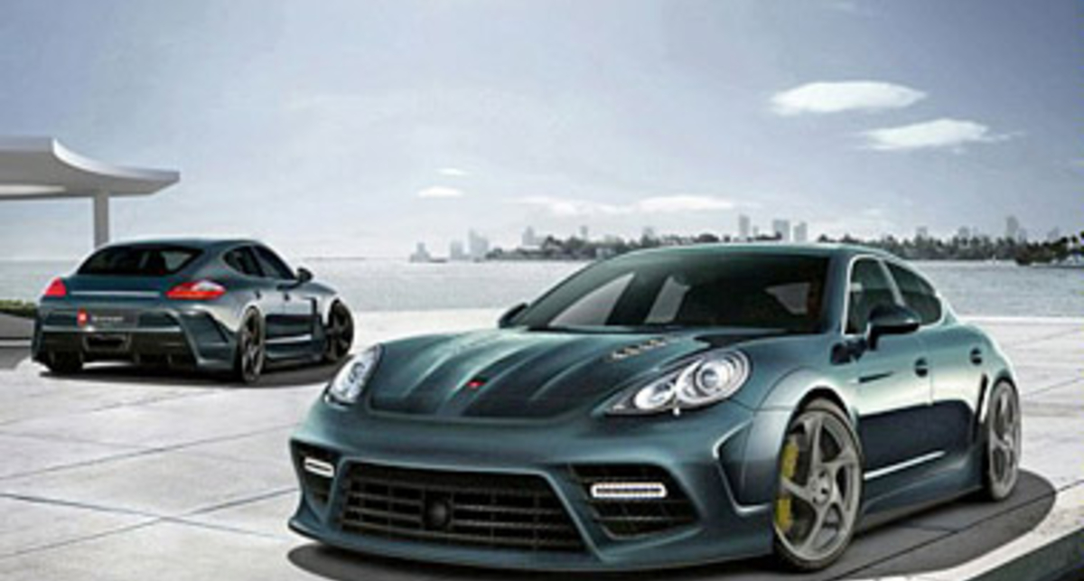 Porsche Panamera попал под прицел Mansory