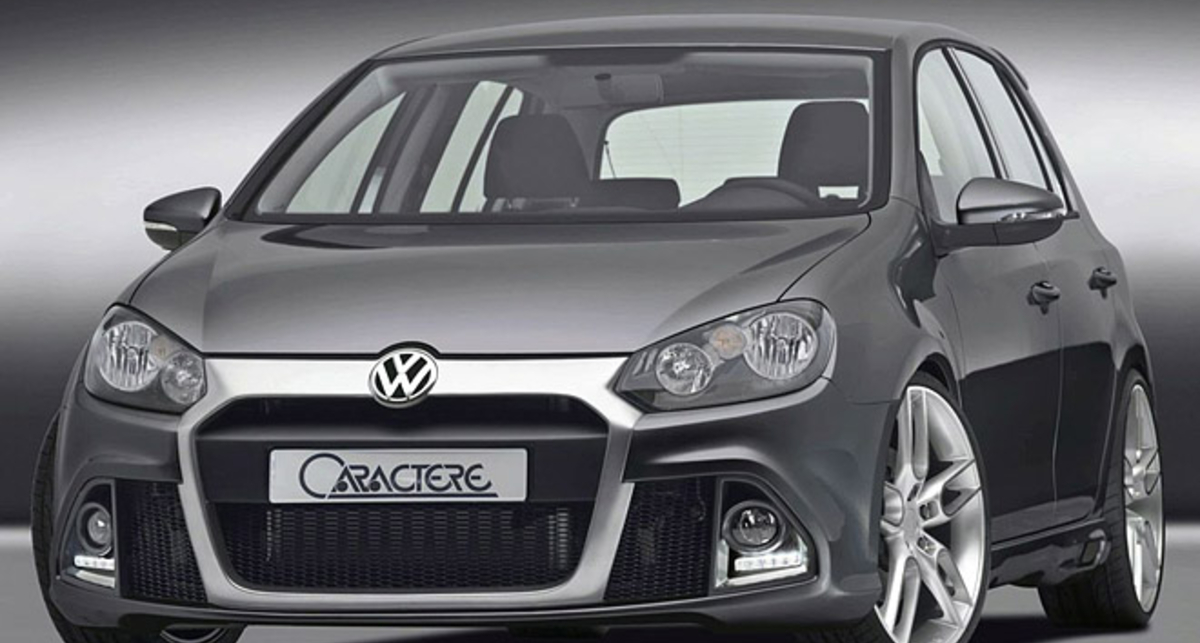Volkswagen Golf VI изменили внешность