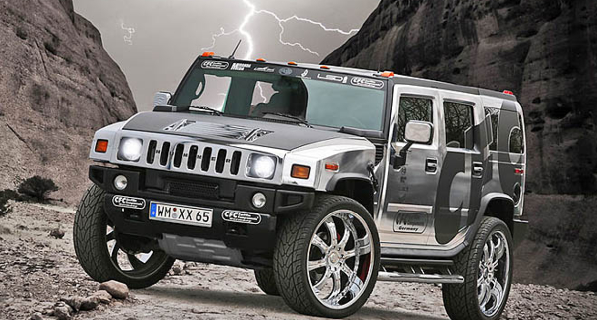 Hummer H2 сделали сексуальней