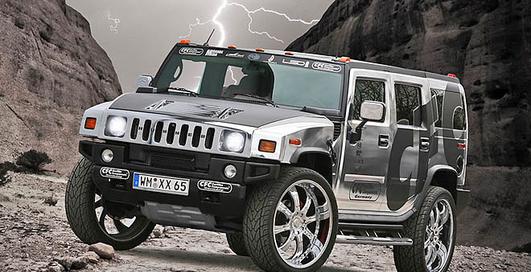 Hummer H2 сделали сексуальней