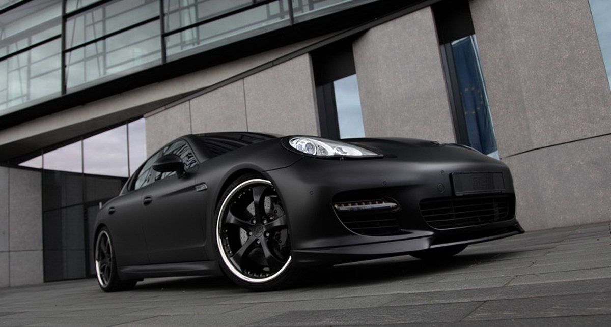 Porsche Panamera в версии Black Edition