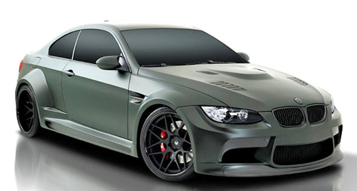 BMW M3 одели в карбон (видео)