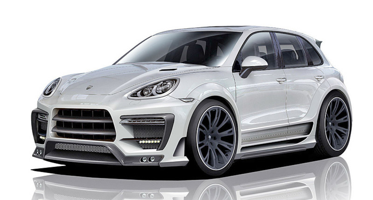 Новый Porsche Cayenne получил первый стайлинг-пакет