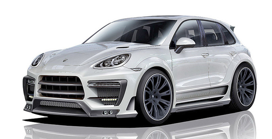 Новый Porsche Cayenne получил первый стайлинг-пакет