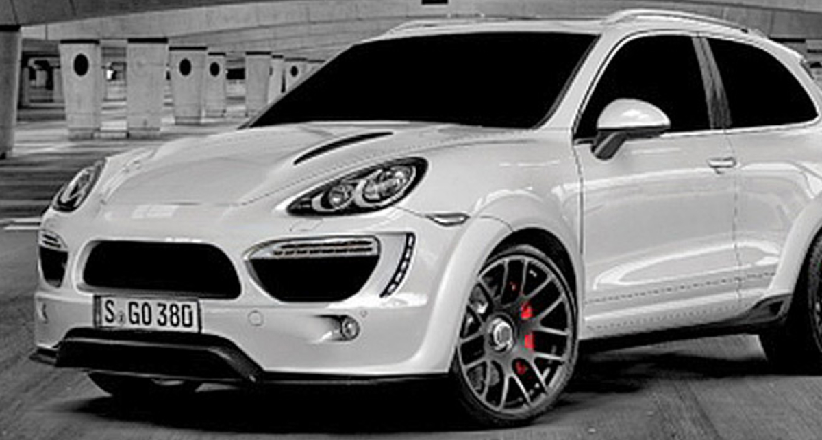 Из Porsche Cayenne сделали двухдверное купе