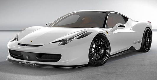 Ателье Oakley Design представило 5 эксклюзивных Ferrari