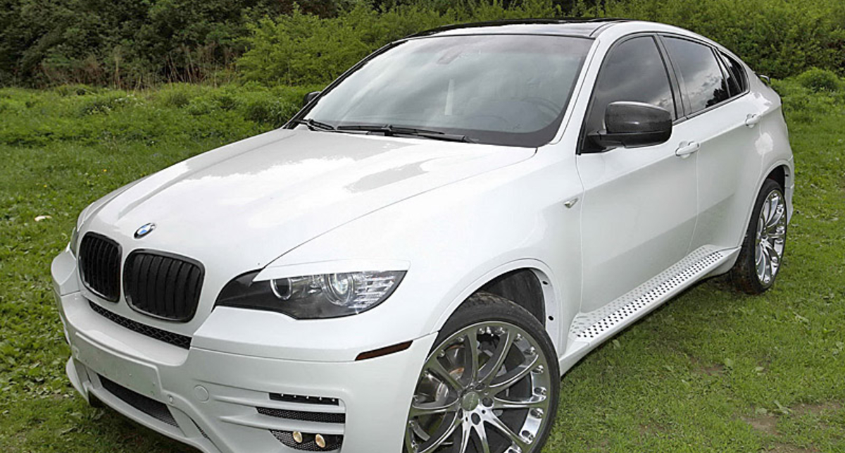 BMW X6 в русском тюнинге