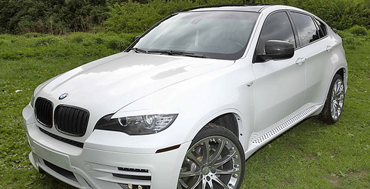 BMW X6 в русском тюнинге