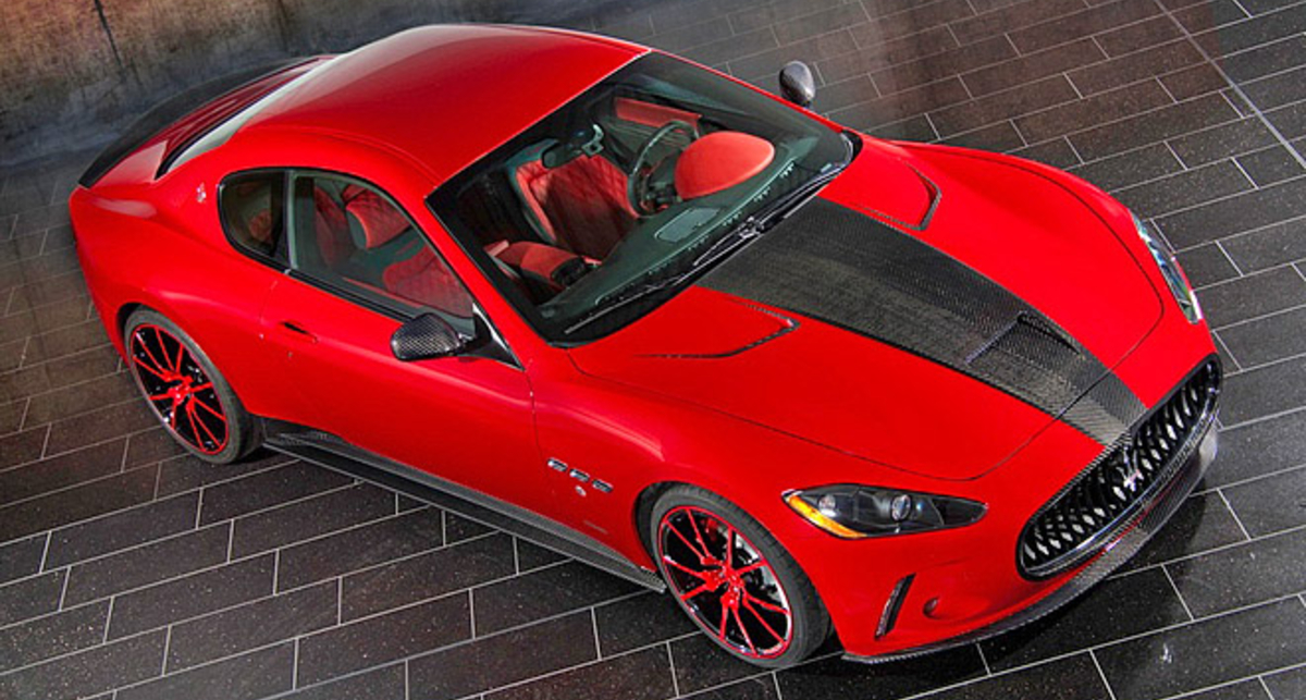 Maserati закамуфлировали под Ferrari