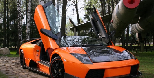 Россияне сделали из Lamborghini "кошмар аллигатора"