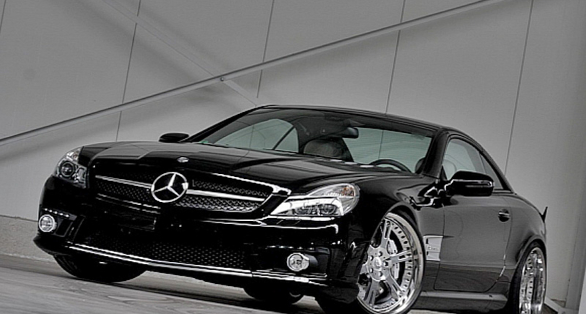Со спорткара Mercedes-Benz сняли скоростной 