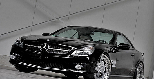 Со спорткара Mercedes-Benz сняли скоростной "ошейник" (фото)