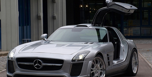 Тюнеры представили низколетающий Mercedes-Benz (фото)