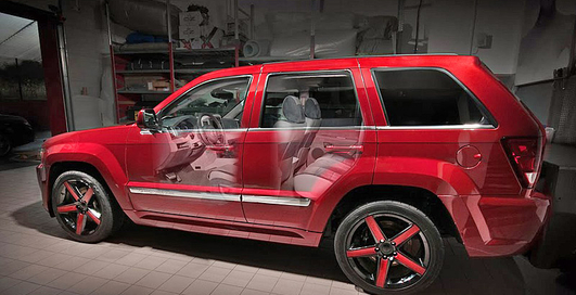 Болгарские тюнеры представили прозрачный внедорожник (фото)