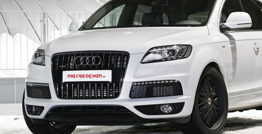 С большого внедорожника Audi сняли скоростной "ошейник" (фото)