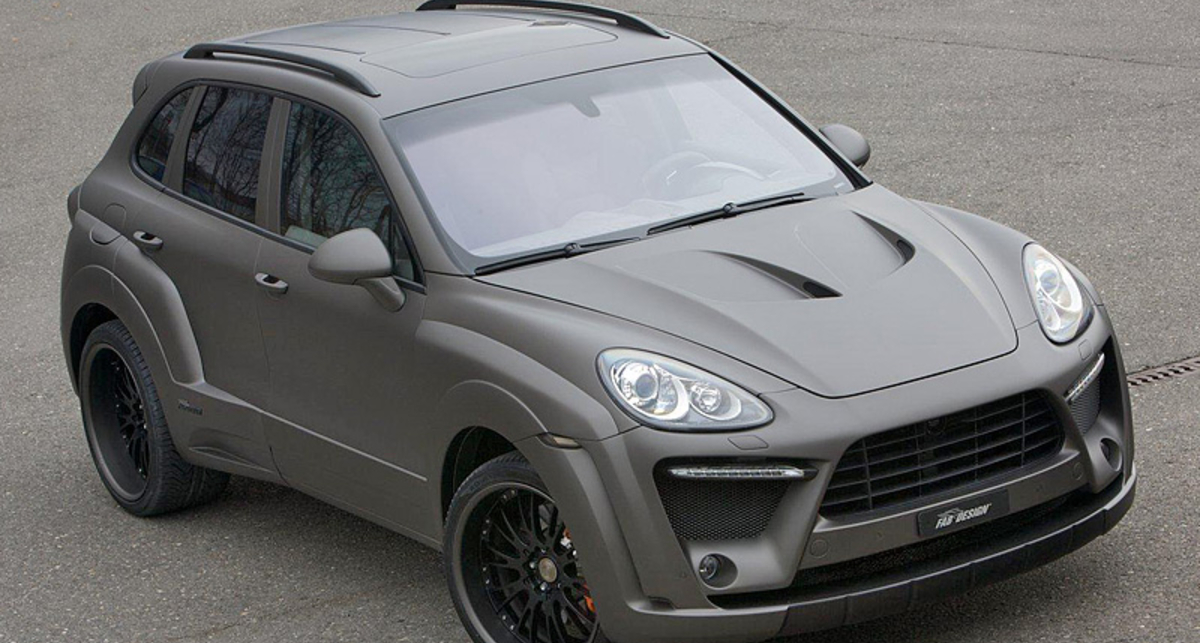 Тюнеры представили Porsche, одетый в панцирь (фото)