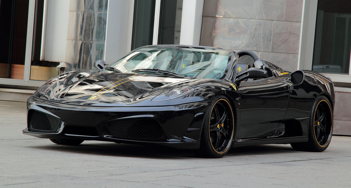 Тюнеры создали гиперчерную Ferrari (фото)