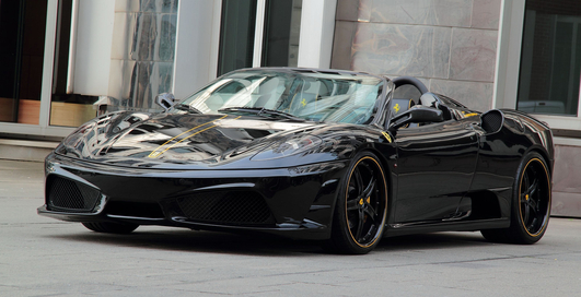 Тюнеры создали гиперчерную Ferrari (фото)