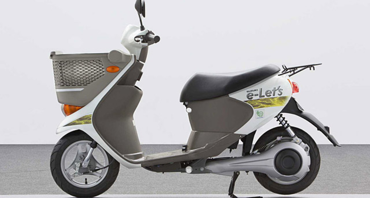 Suzuki создала электроскутер
