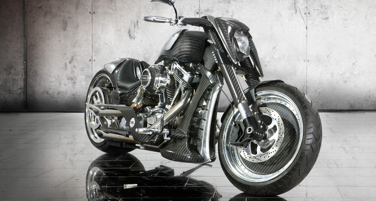 Именитые тюнеры авто круто прокачали мотоцикл (фото)
