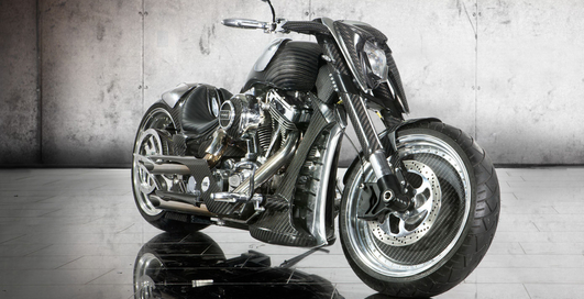 Именитые тюнеры авто круто прокачали мотоцикл (фото)