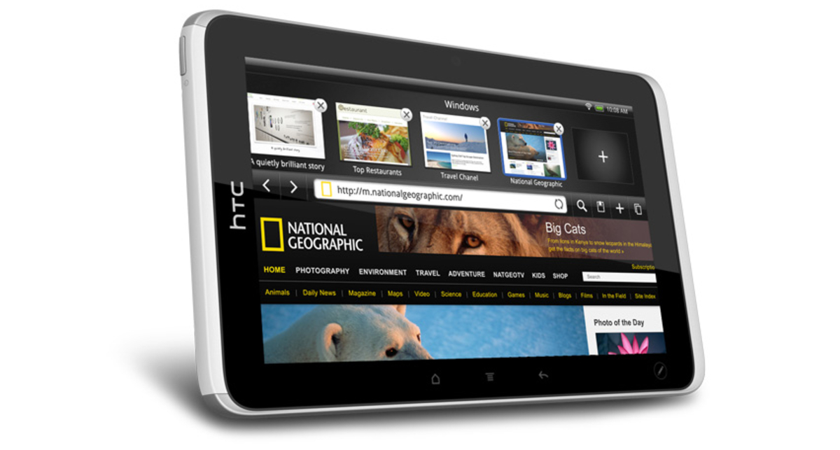 Планшетник HTC Flyer увидит мир 9 мая