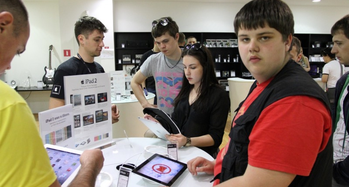 Презентация iPad 2 в Украине не вызвала ажиотажа (фото, видео)