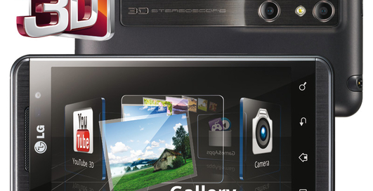 LG Optimus 3D - первый смартфон с трёхмерным экраном (фото)