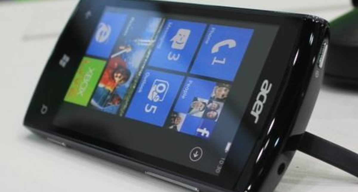 Новинки от Acer с поддержкой Windows Phone 7 (фото)