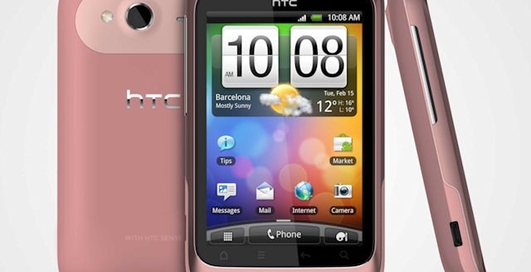HTC Wildfire S цвета фламинго доступен в Украине (фото)