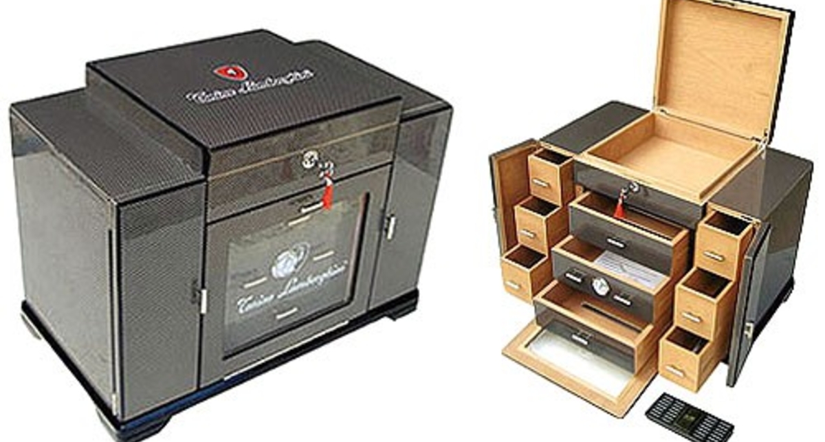 Хьюмидор  - новая игрушка от  Lamborghini