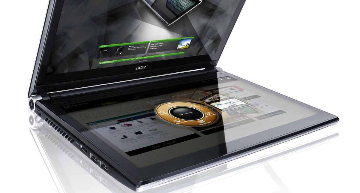 Acer представил планшетный ноутбук