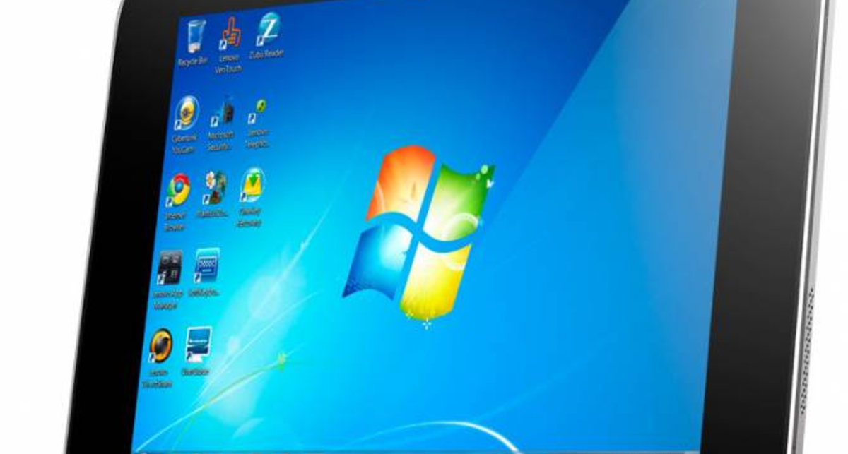 Lenovo представила планшет с Windows 7 и стилусом (фото)